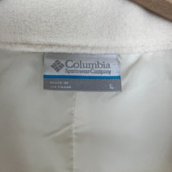 Columbia Cream Women's Lightweight Vest Size L - Picture 7 of 11